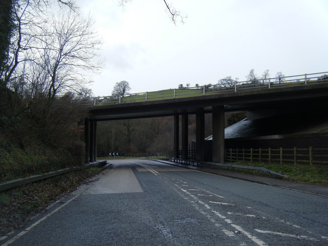 A55 Crosses Old Road Near Rhuallt © Colin Pyle Cc By Sa 2 0 Geograph