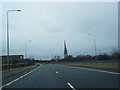 A55 approaching Bodelwyddan