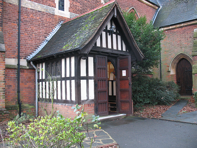 Porch of St Andrew's church