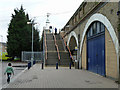 Platform steps, Leytonstone High Road station