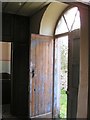 Entrance door, Capel Blaen-Caron / Blaencaron Chapel