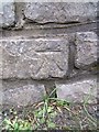 Benchmark on Pont Clai, Llangefni