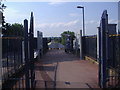 Entrance to South Merton station