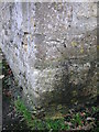 Dunholme, cut bench mark on St Chad