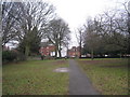 The churchyard of St. Nicholas, Newport