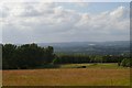 TQ4241 : Vanguard Way at Dry Hill: view towards the North Downs by Christopher Hilton