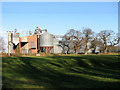 Grain silos by Manor Farm, Cantley