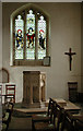 SK9508 : St Peter, Empingham - Font by John Salmon