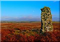 NX3355 : Cairn on Craigeach Moor by Andy Farrington