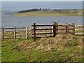 NZ0252 : Cronkley Farm and the Derwent Reservoir by Joan Sykes