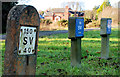 Fire hydrant posts, Newtownards