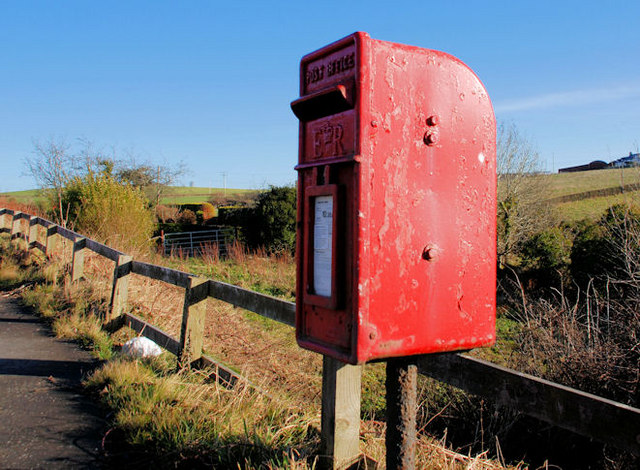 Postbox between Craigantlet and Belfast