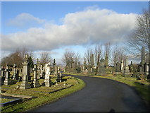 SE1734 : Undercliffe Cemetery - Undercliffe Lane by Betty Longbottom
