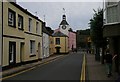 Laugharne: King Street, looking towards the castle