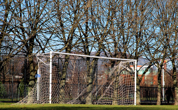 Goalposts, Ormeau Park, Belfast