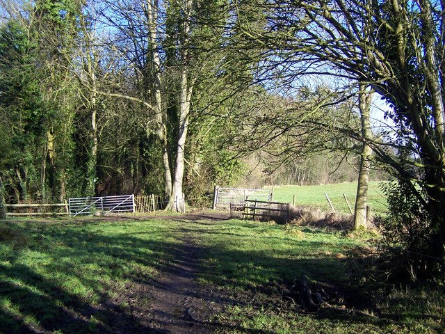 Footpath Near Eccleshall Church © Geoff Pick :: Geograph Britain and ...