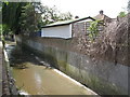 The River Ravensbourne east of Waterbank Road, SE6 (2)