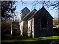 SS9871 : Church of St Michael, Llanmihangel by John Lord