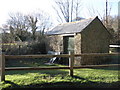 Stone shed, near Mineral Line, Torre