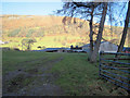 Farm buildings at Glanhafon