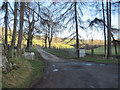 Entrance to Glanhafon Farm