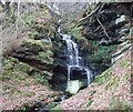 NU1209 : Corby's Letch waterfall by David Clark