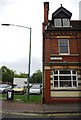 Lamppost at the end of Hart St