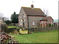 Flint and brick cottage in Westgate