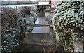 A sluice gate on the leat leaving Anchor Mill