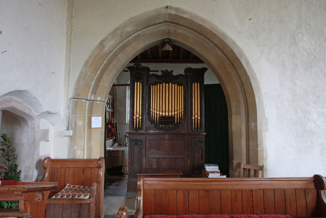 St Swithun, Great Chishill - Organ