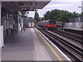 Queensbury station platform