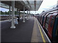 Train at Stanmore station