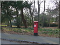 Southbourne: postbox № BH5 227, Woodland Avenue