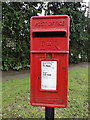 Postbox number NR35 3516 close up