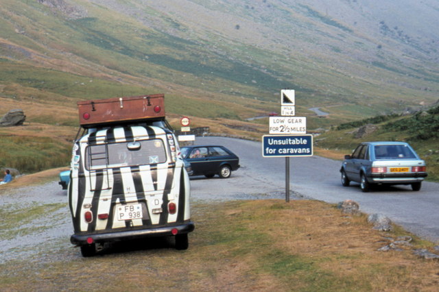 Honister Pass 1983 © Helmut Zozmann Cc By Sa20 Geograph Britain And Ireland 0764