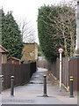 Footpath north of Crown Lane, BR2