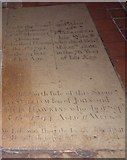 SU9503 : St Mary, Barnham: floor memorial by Basher Eyre