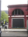 TQ2982 : Drummond Street, NW1: former Euston underground station building by Christopher Hilton