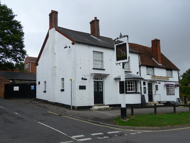 Overton - Greyhound Public House © Chris Talbot :: Geograph Britain and ...