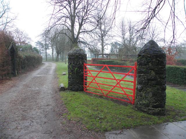 Kissing gate, Tannaghmore Gardens