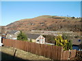 View north from A4049 railway bridge, Tir-Phil