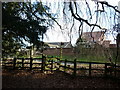 The path comes out on Ermine Street, Broughton