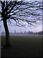 Mist on Roath Park Playing Field