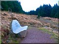 NX4764 : Resting Place and Memorial Seat by Andy Farrington