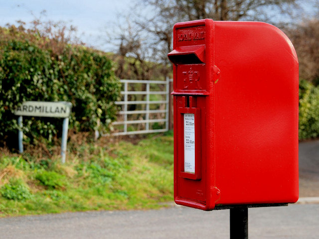 Letter box, Ardmillan near Comber