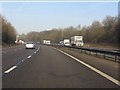 M6 motorway in cutting near Creswell Grove