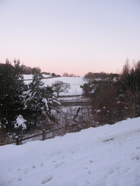 Snow on Lodge Hill