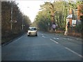 A5020 at the entrance to Crewe Hall