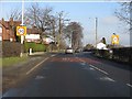 Wheelock - Crewe Road enters from the south