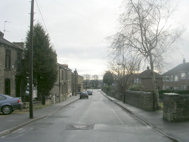 Acre Lane - looking towards Stone Hall Lane